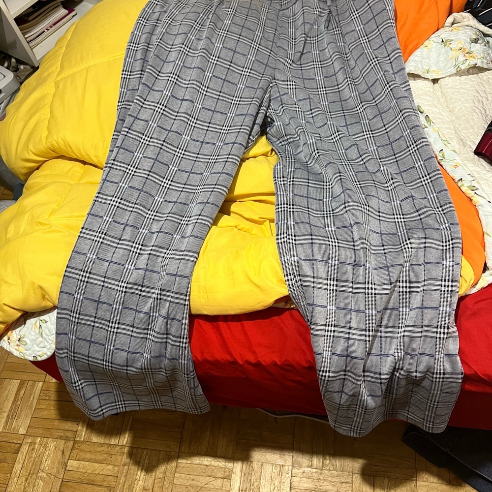 Cato Monochrome Checkered Trousers